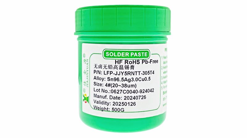 305T4無鹵無鉛高溫錫膏